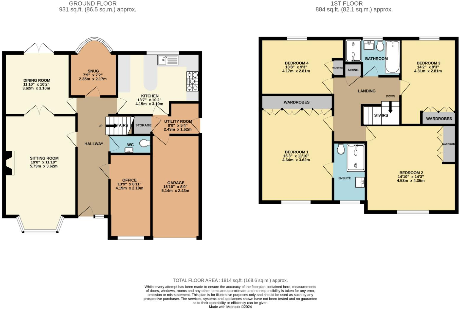Middle Greeve, Wootton, Northampton floorplan