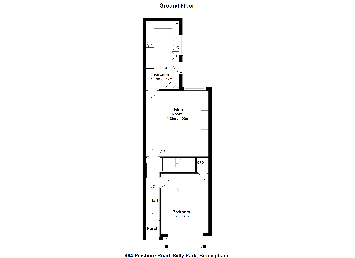 Pershore Road Selly Oak B29 7PU floorplan