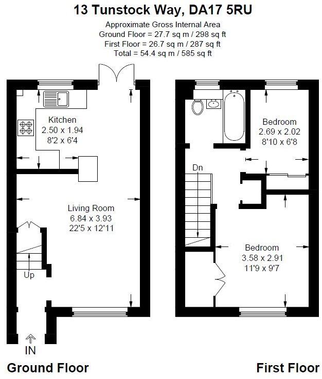 Tunstock Way, Belvedere, Belvedere, DA17 floorplan