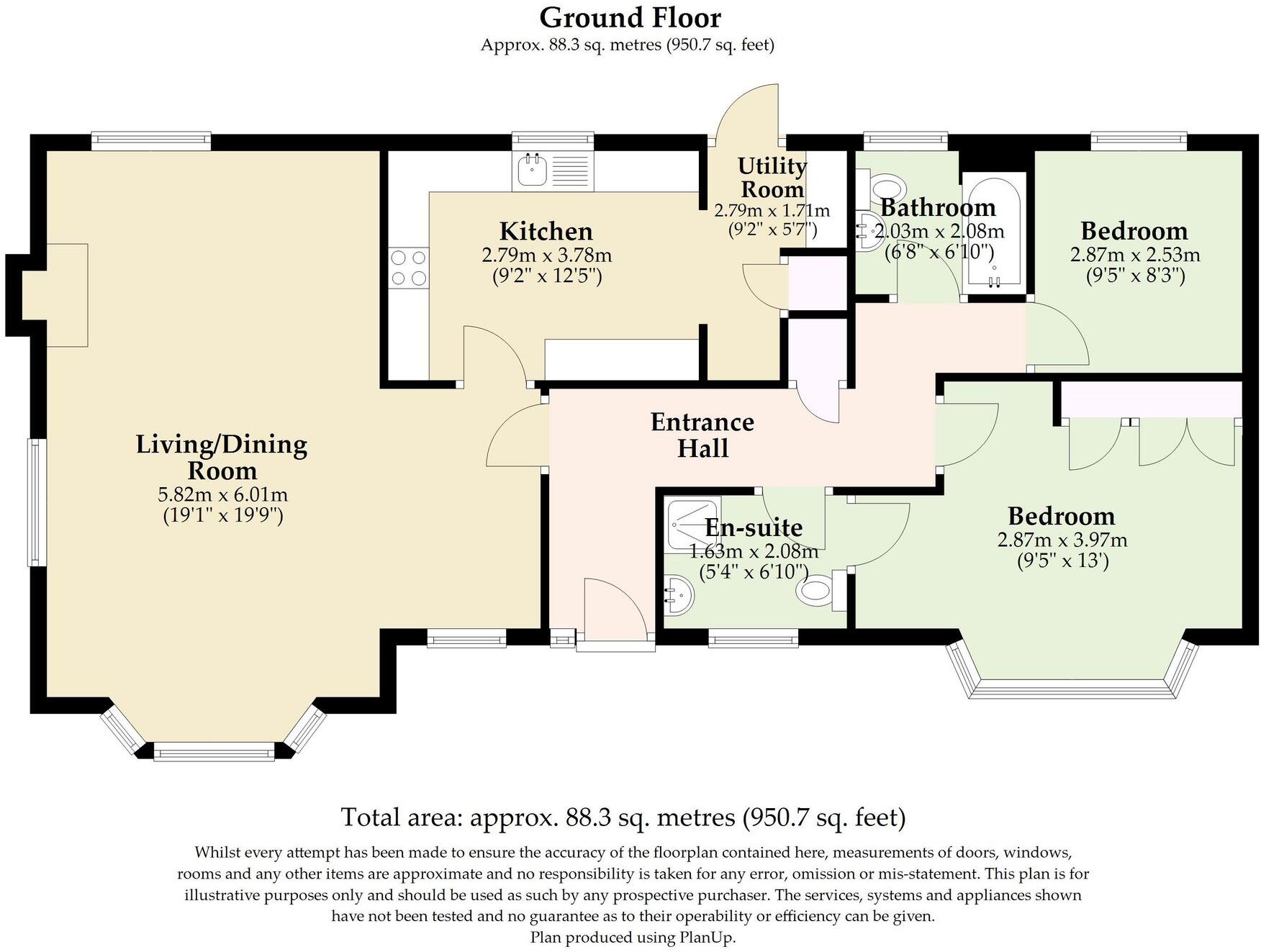 Green Lane Estate, Pudding Norton floorplan