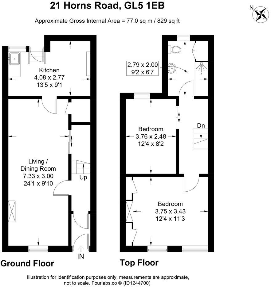 Horns Road, Stroud, GL5 floorplan