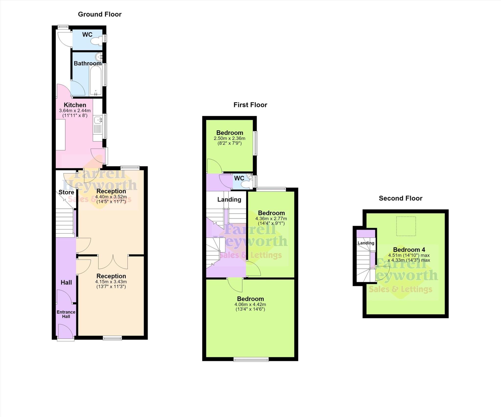 Miller Road, Preston floorplan