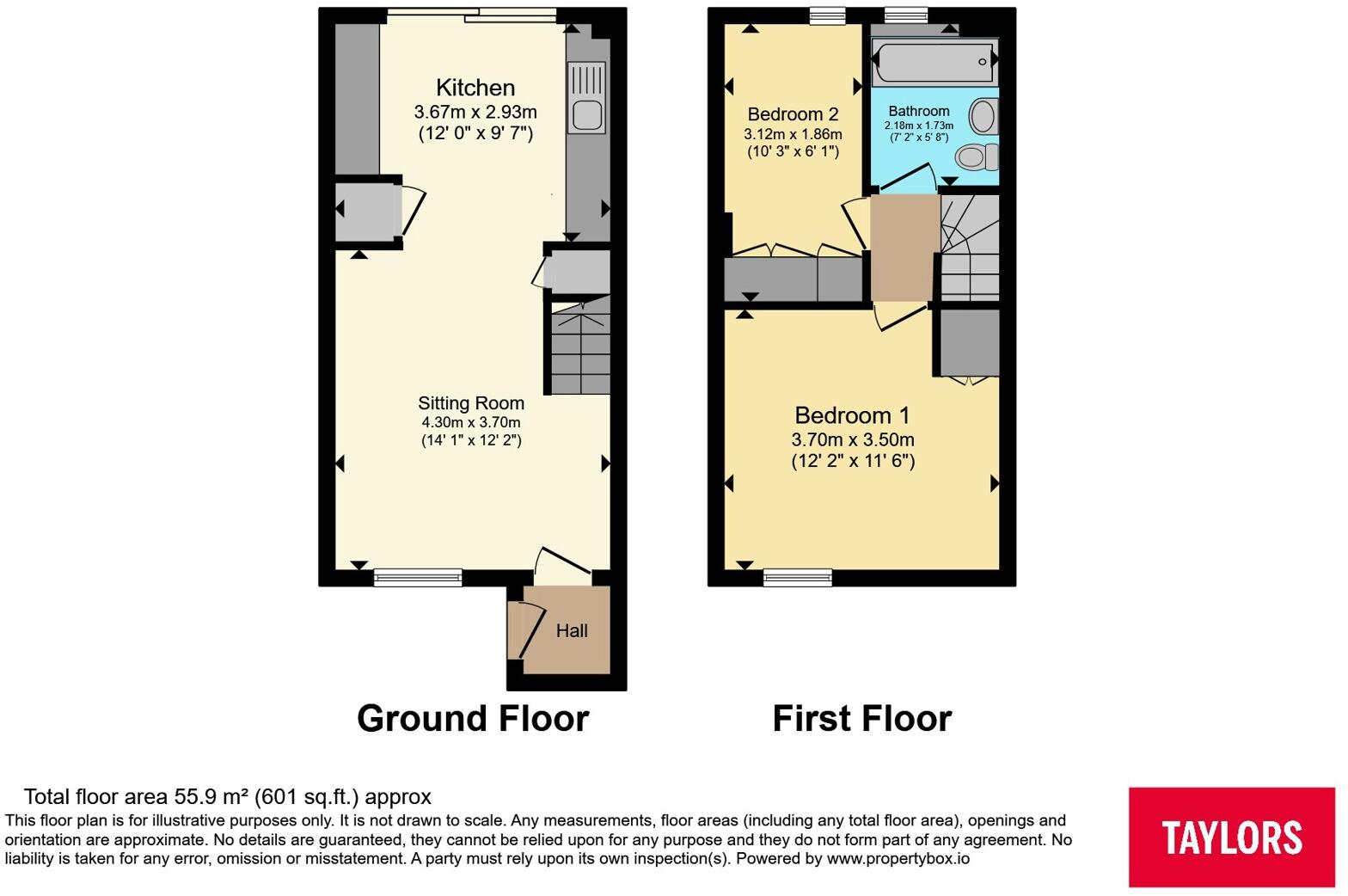 Flatford Place, Kidlington, Oxfordshire, OX5 floorplan