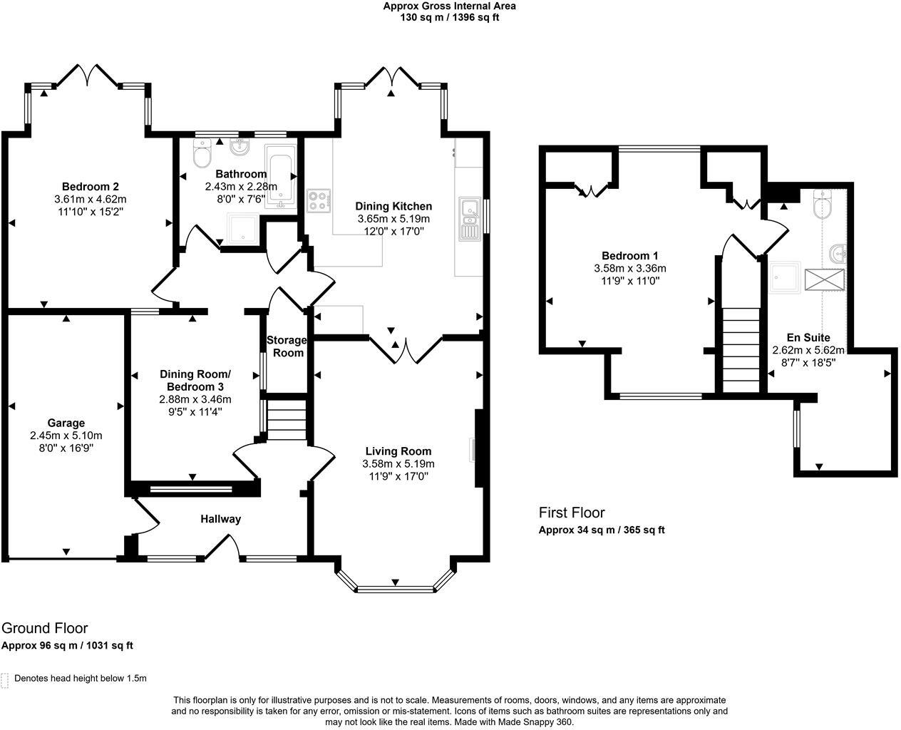 Sunnyhill Road, Loughborough floorplan