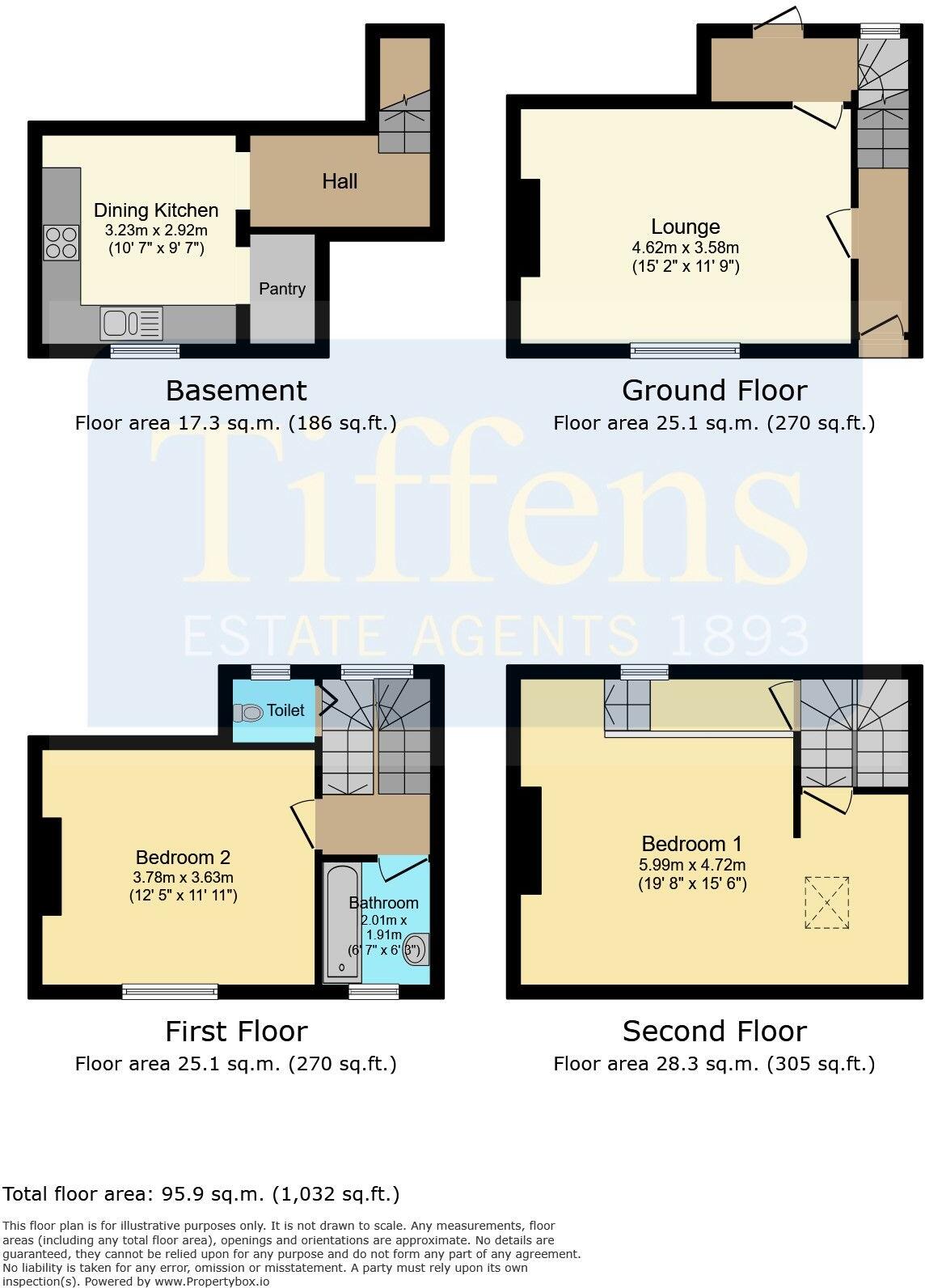 Tait Street, Carlisle CA1 1RX floorplan