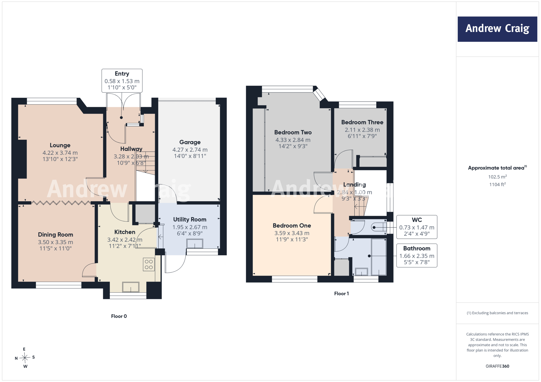 Chelton Close, Hazlerigg floorplan
