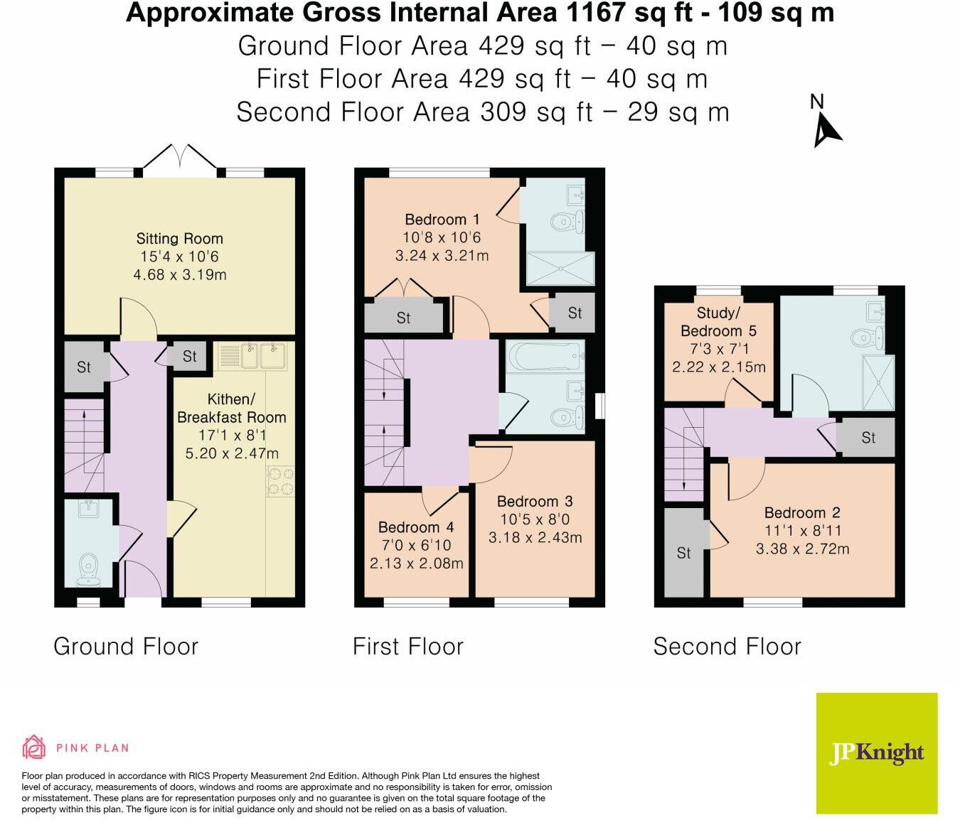 Elizabeth Road, Mongewell, Wallingford, OX10 8FQ floorplan