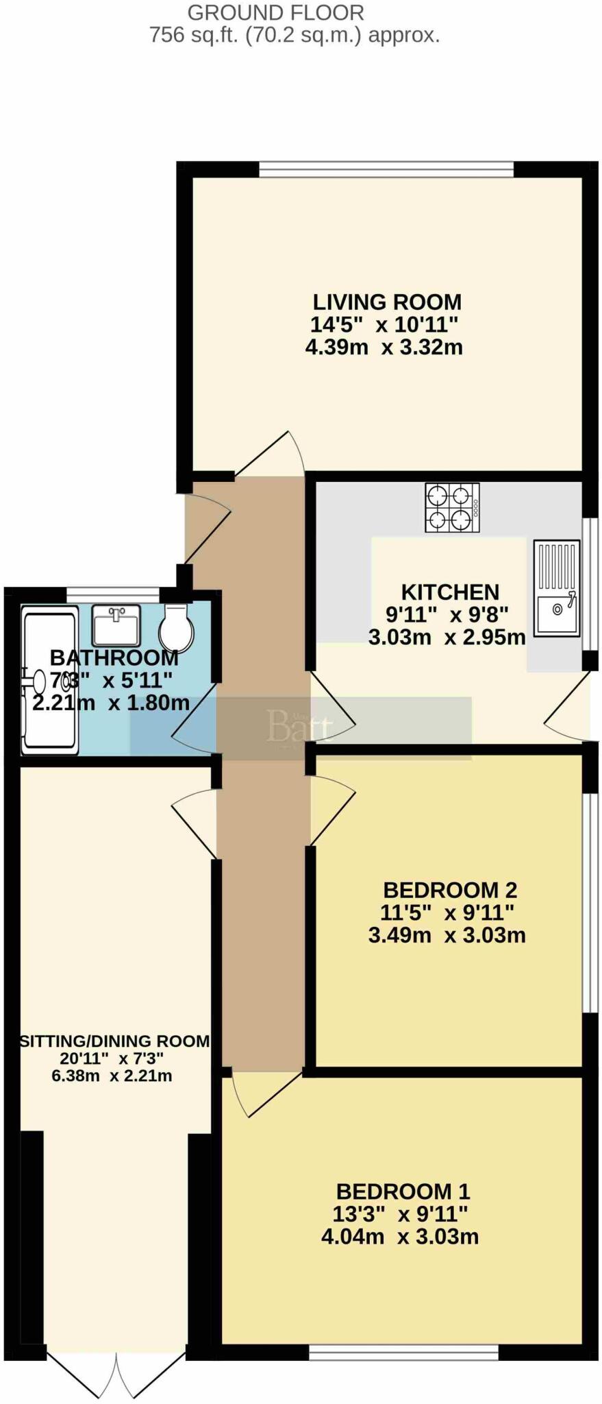 Kilburn Drive, Shevington, WN6 floorplan