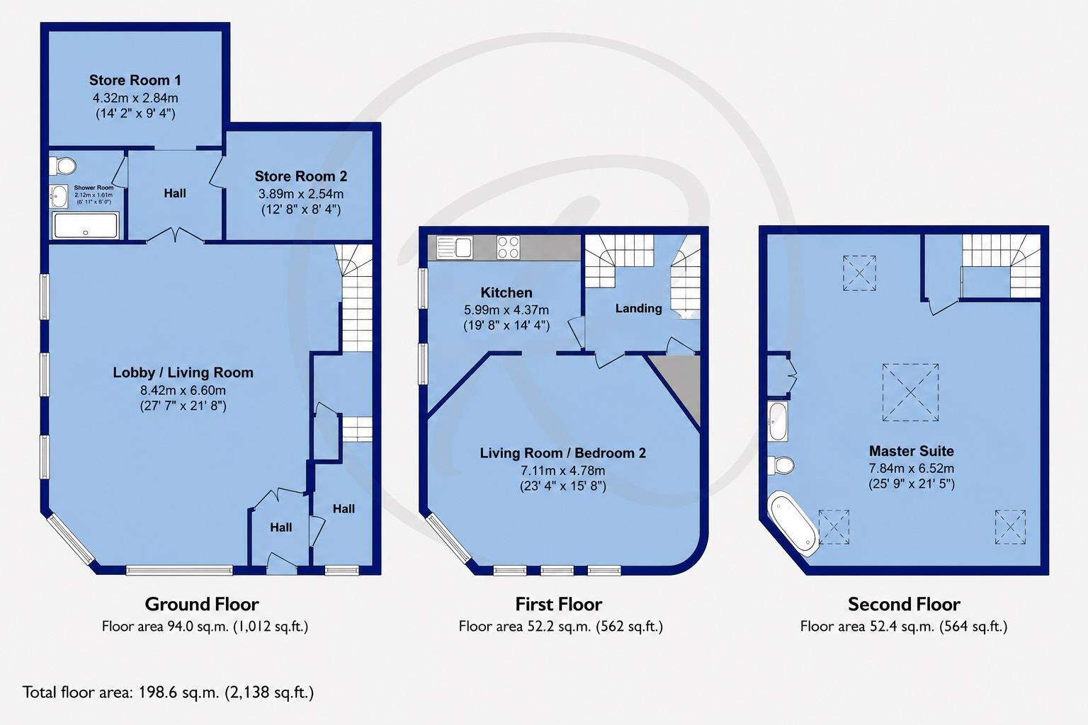 Grenville Street, Bideford floorplan