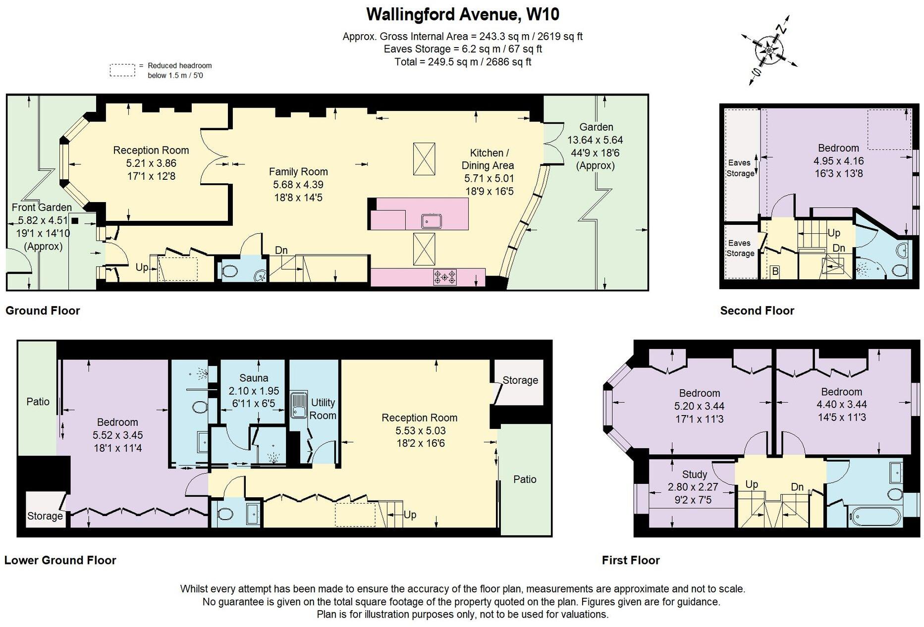 Wallingford Avenue, North Kensington, W10 floorplan