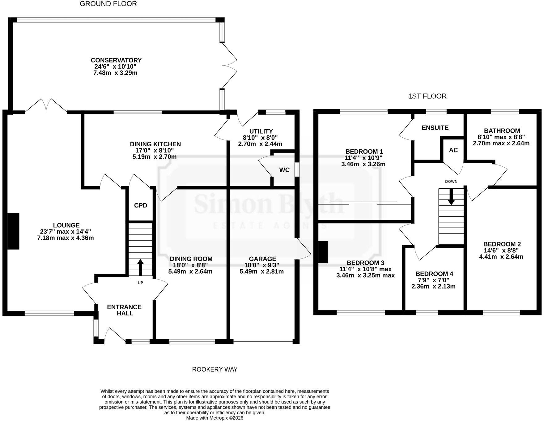 Rookery Way, Thurgoland floorplan