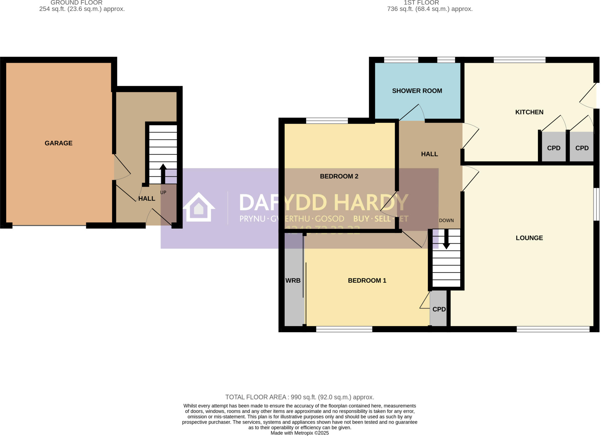 Merton Park, Penmaenmawr, Conwy, LL34 floorplan