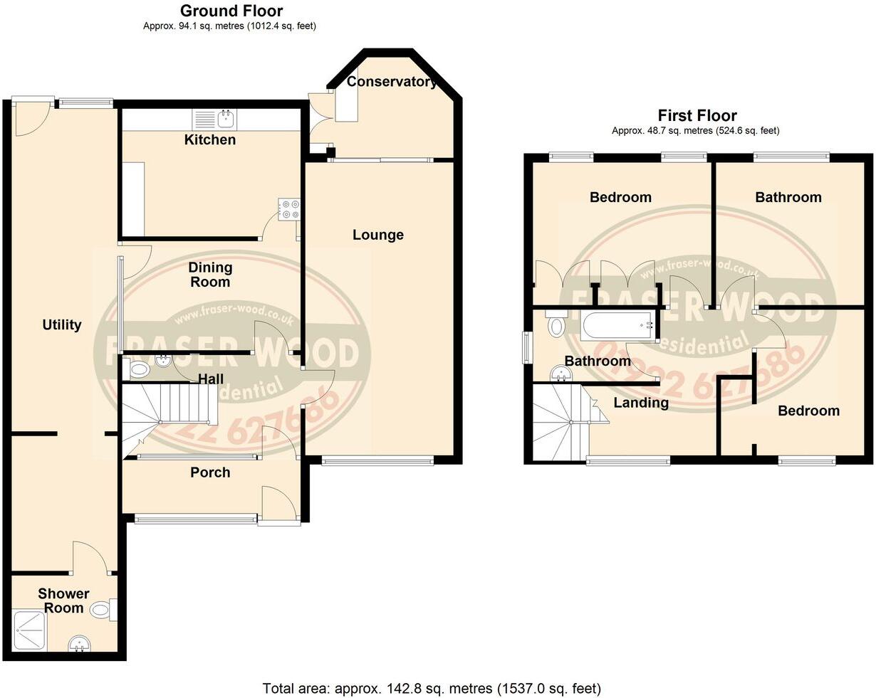 Lichfield Road, Sandhills, Walsall, WS9 floorplan