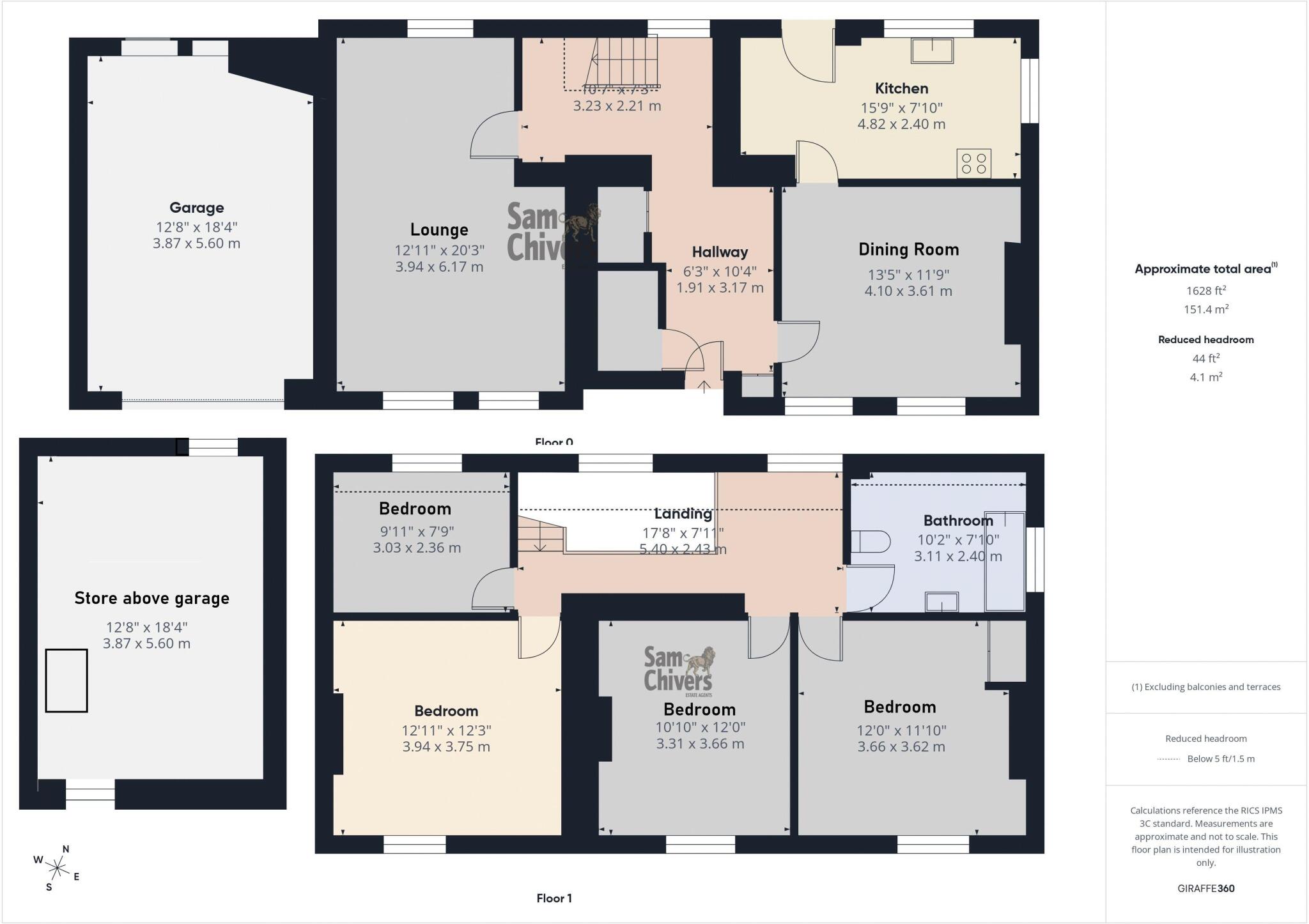 Orestone Cottage, Faulkland floorplan