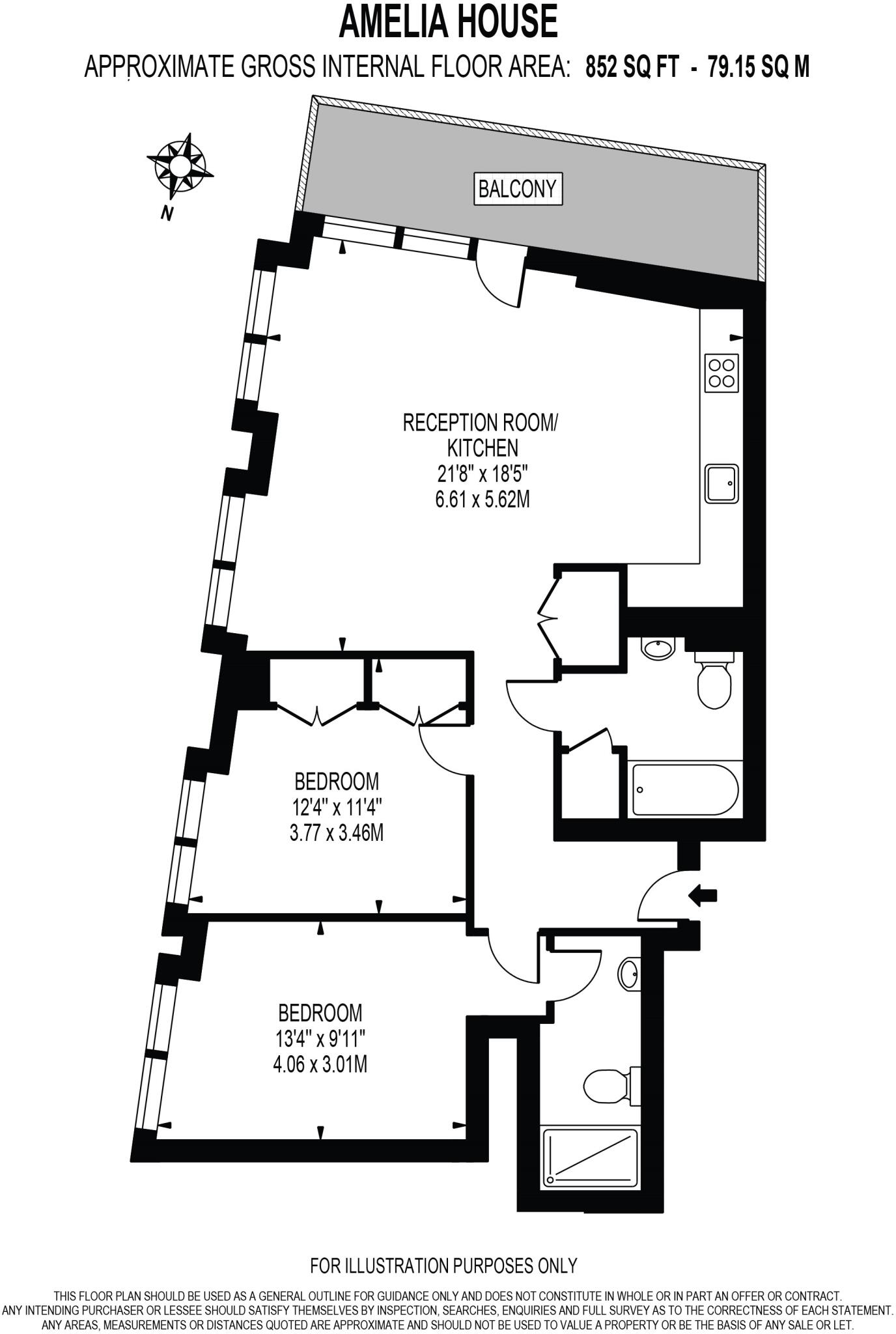 Amelia House, London City Island, London, E14 floorplan