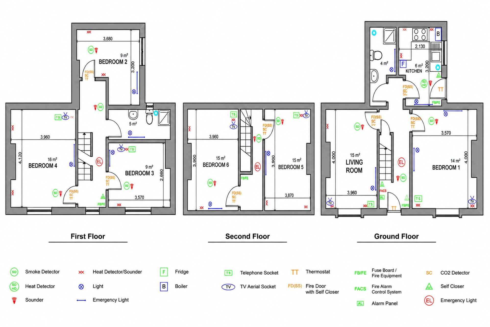Brunswick Street, Sheffield, S10 floorplan