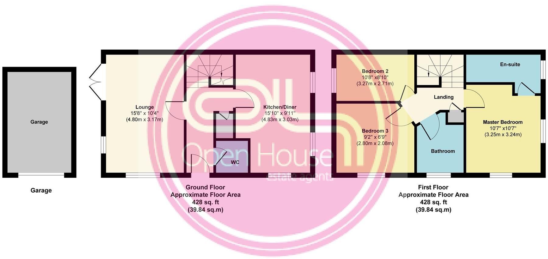 Rowan Drive, Midway, Swadlincote floorplan