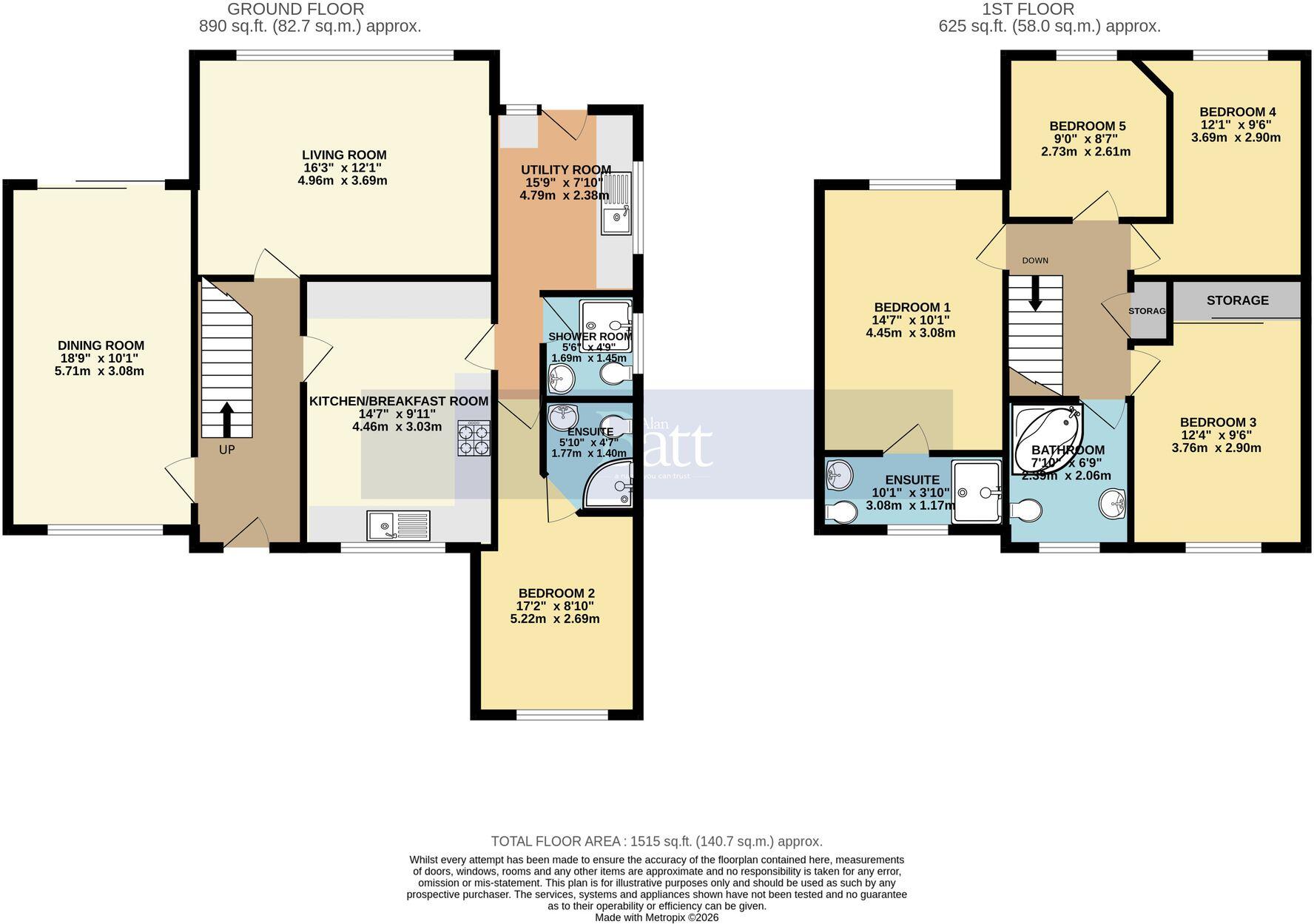 Wigan Road, Westhead, L40 floorplan