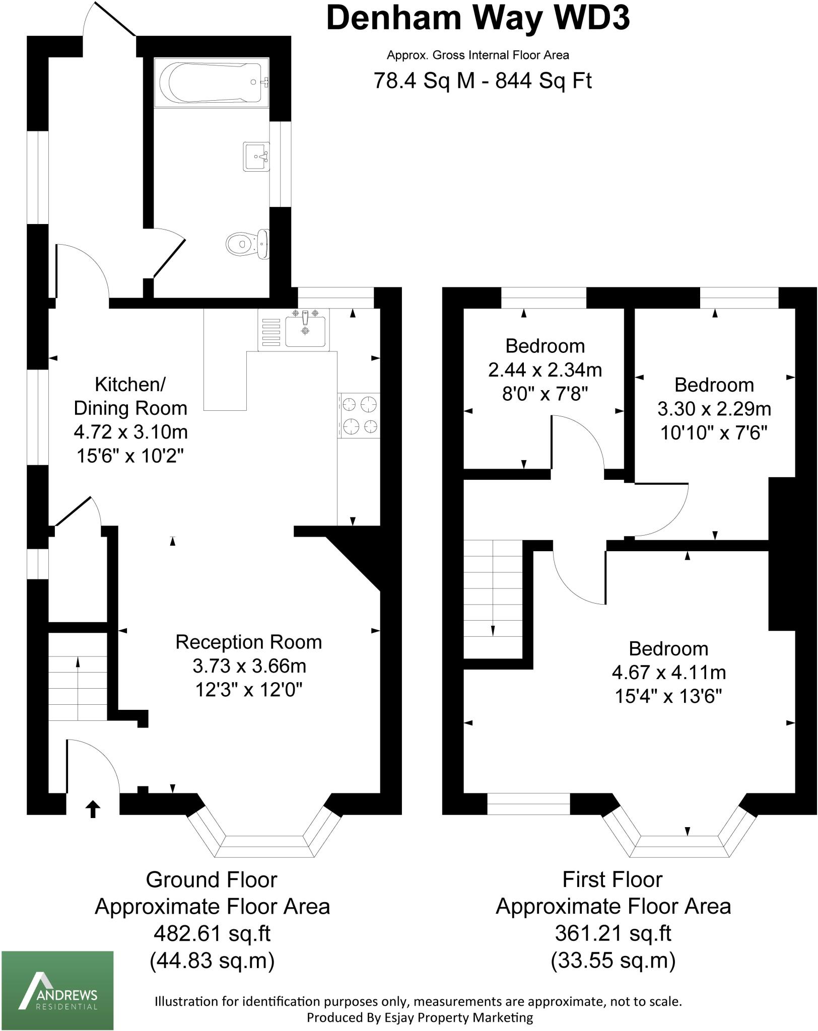 Denham Way, Maple Cross floorplan