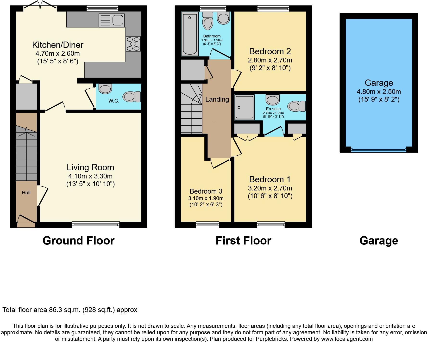 Buttercup Lane, Wakefield, WF3 floorplan