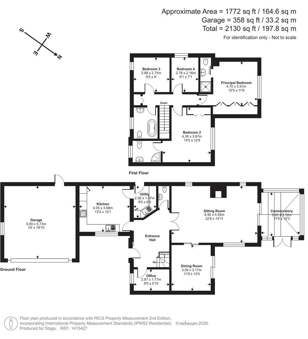 Stowey Road, Fivehead, Taunton floorplan