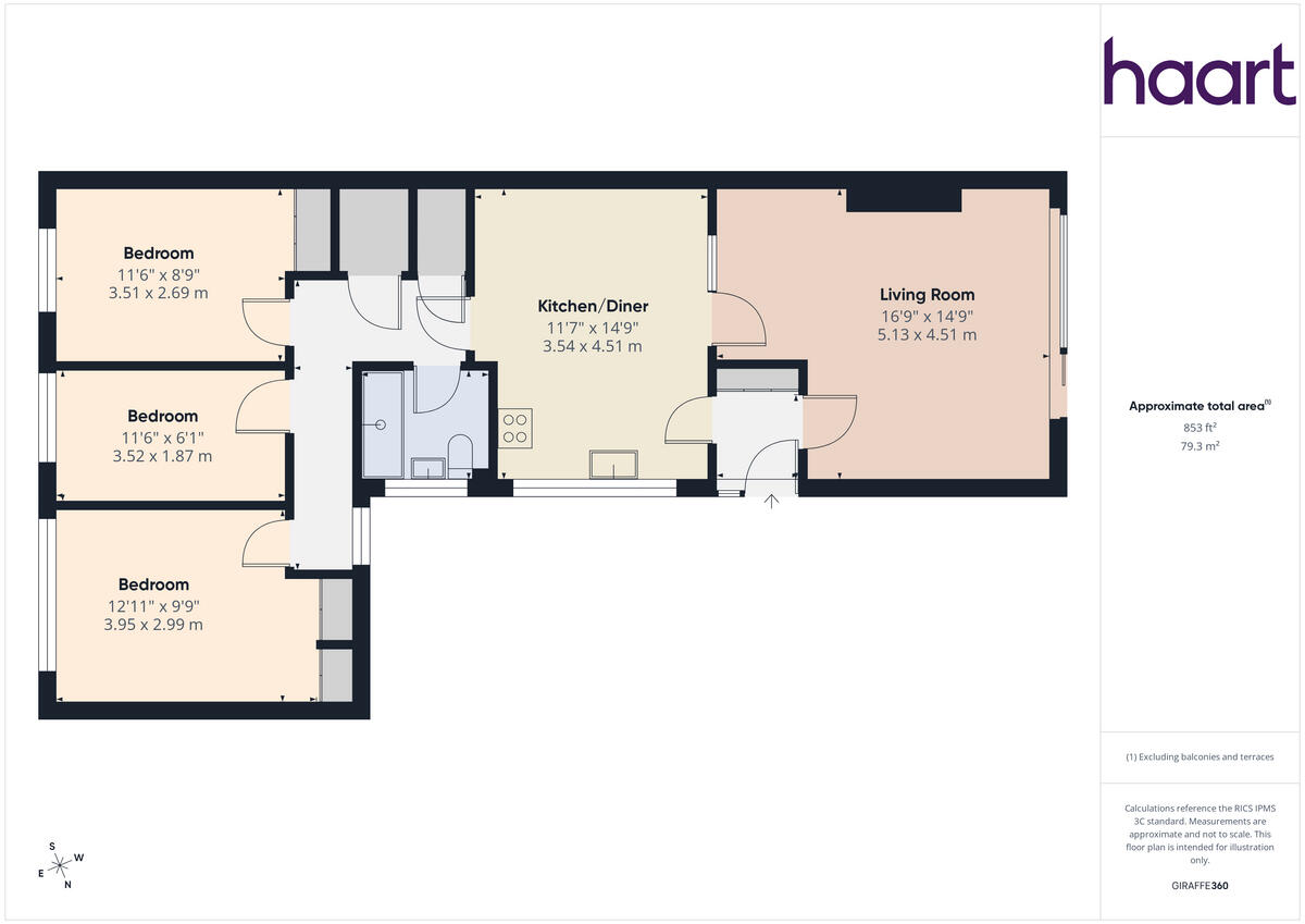 Long Lane, Willingham floorplan