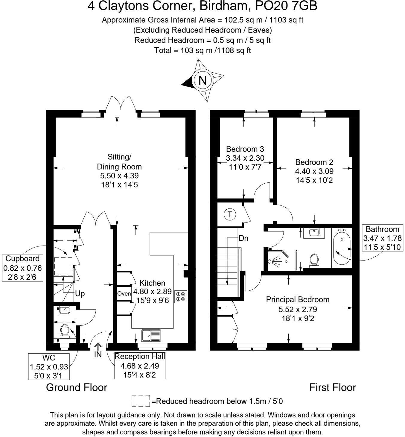 Claytons Corner, Birdham, Chichester, West Sussex, PO20 floorplan