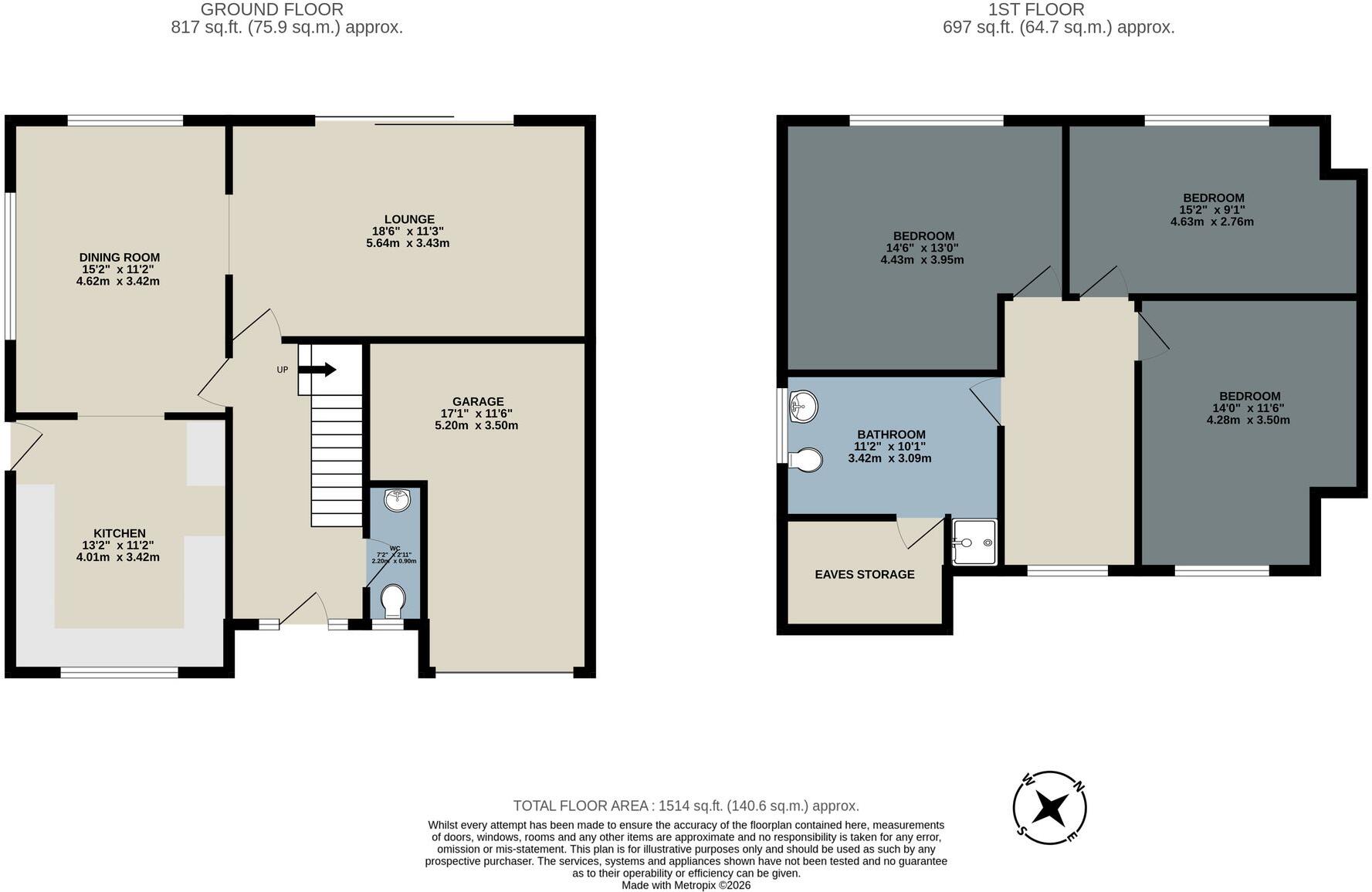 Primrose Avenue, Gee Cross, Hyde floorplan
