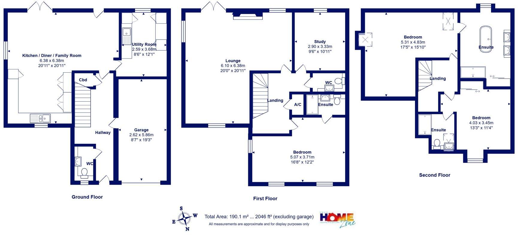 Haven Close, Mudeford floorplan