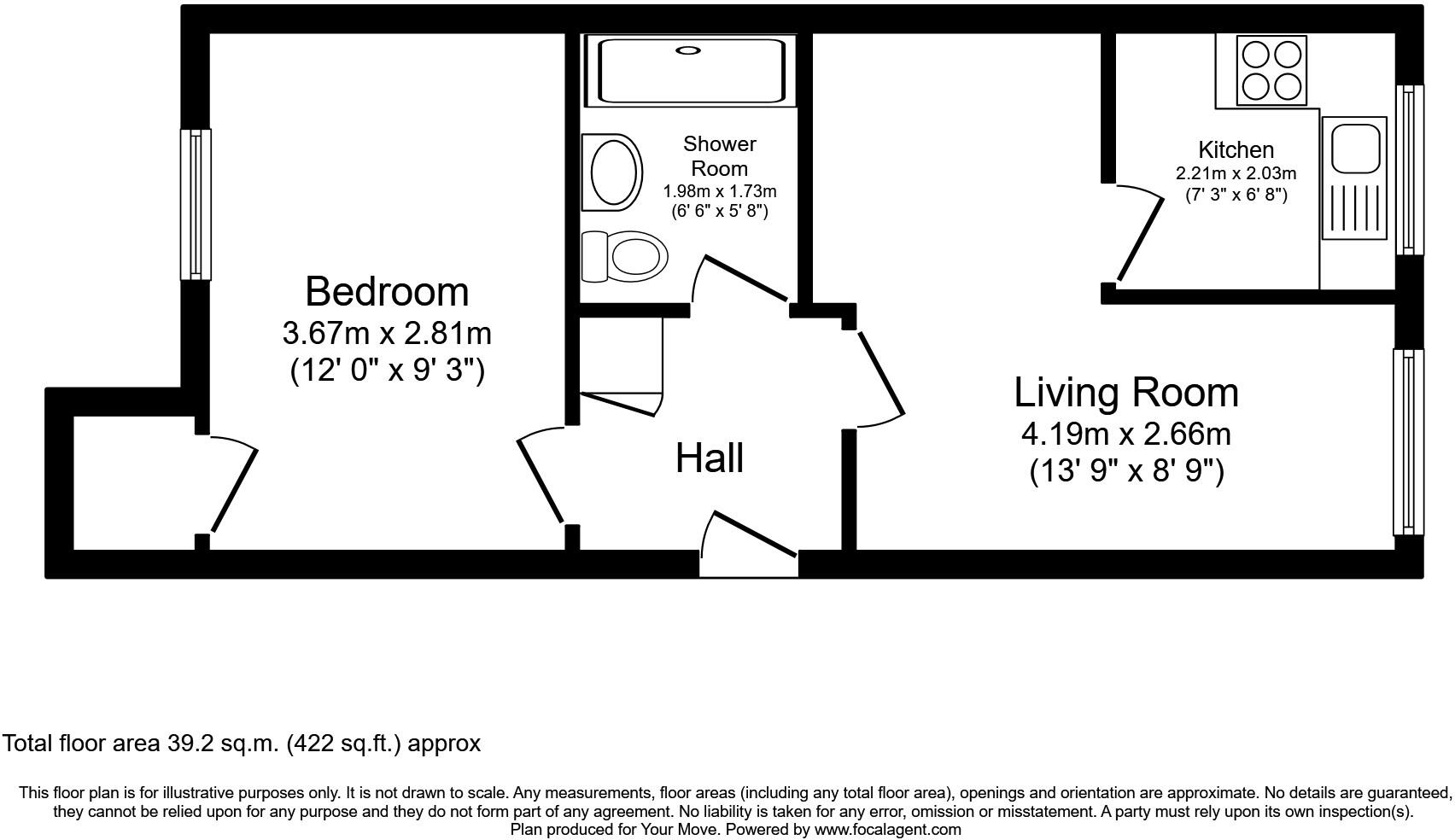 Andrews Place, London, SE9 floorplan