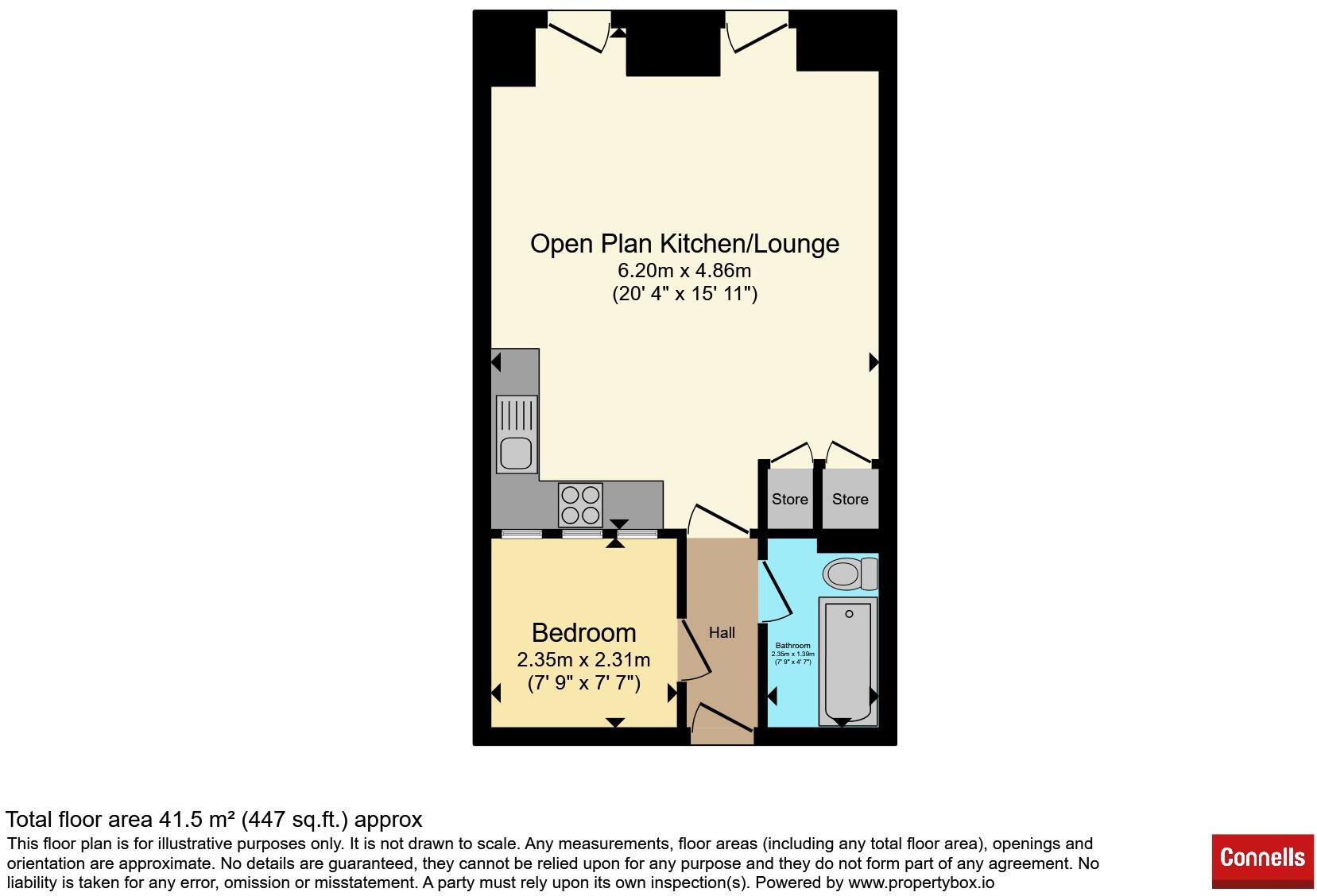 Hawkers Avenue, Plymouth floorplan