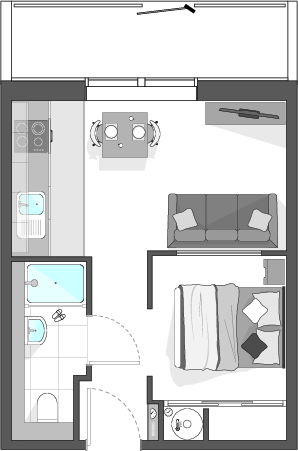 Sweet Street, Leeds floorplan