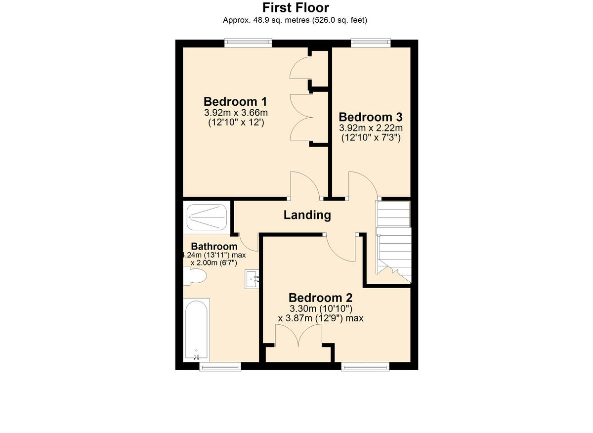 Whitchurch Road, Yelverton, PL20 floorplan