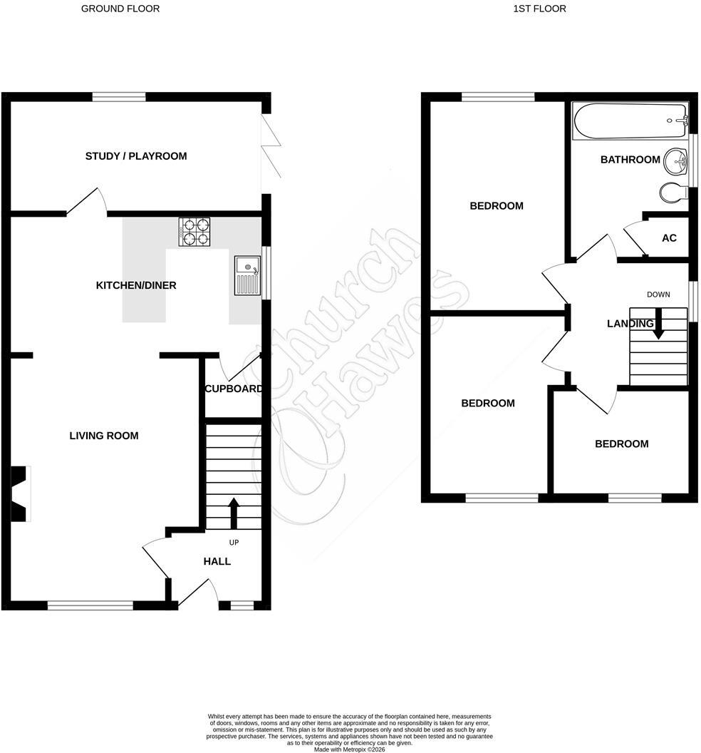 Burnham Road, Southminster floorplan