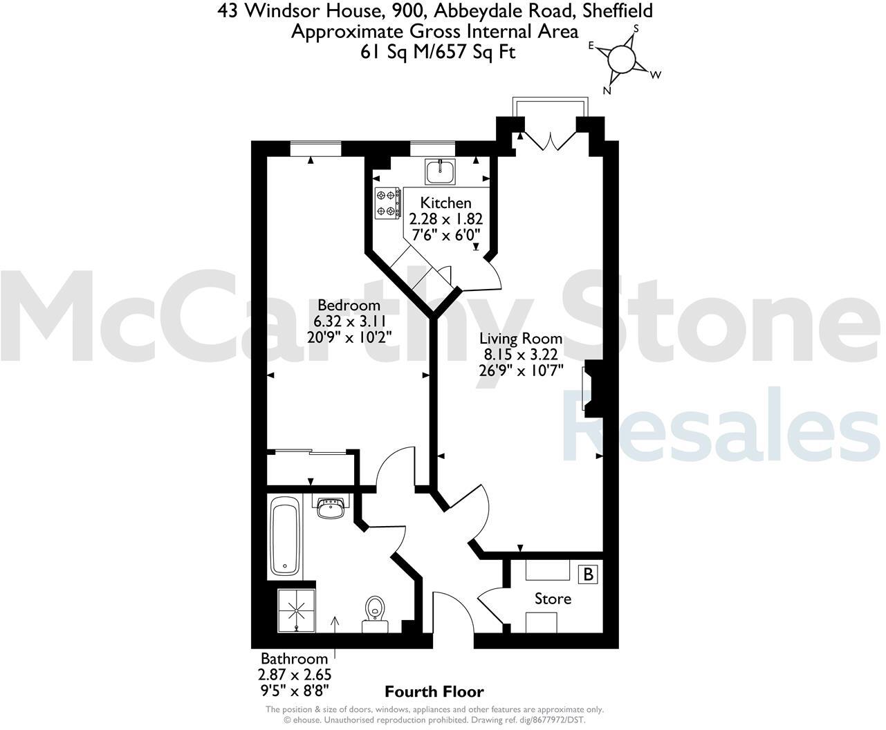 Windsor House, 900 Abbeydale Road, Sheffield floorplan