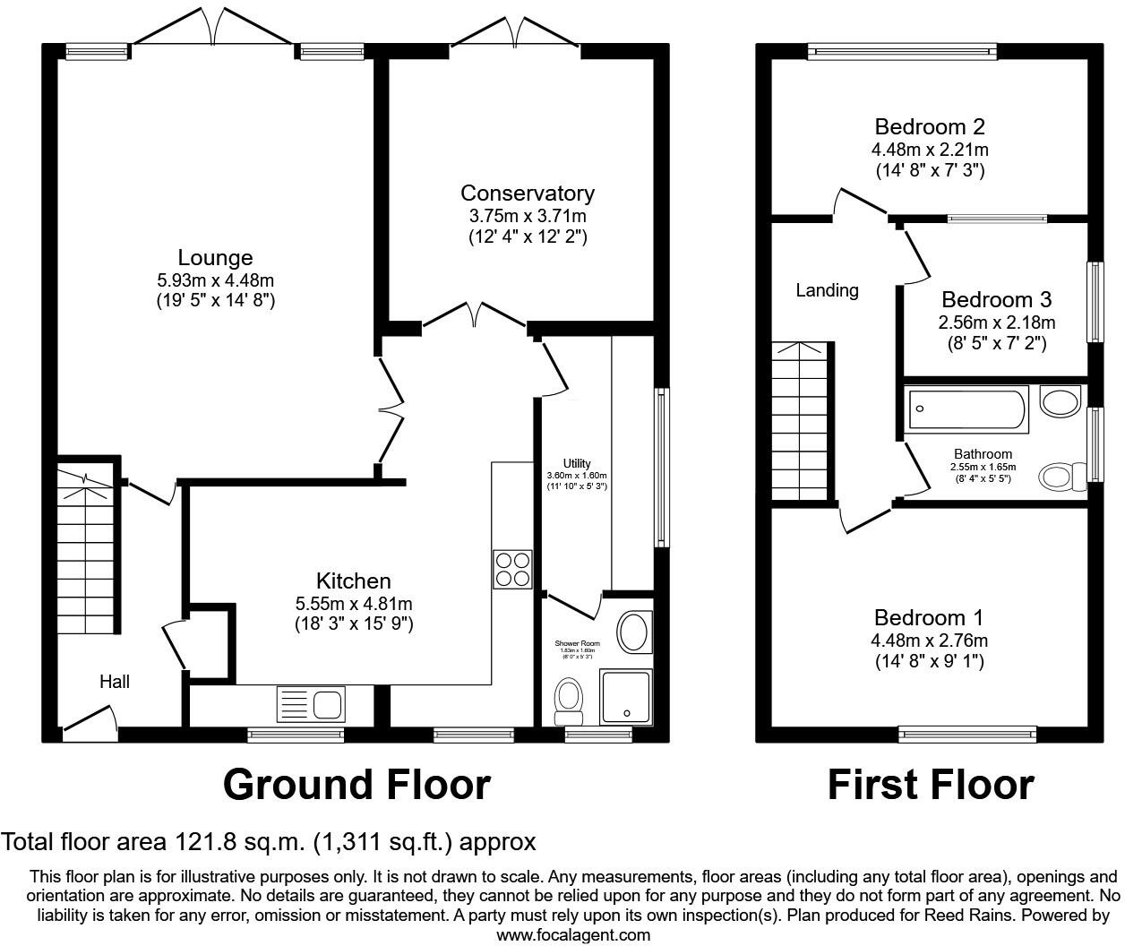 Ardenfield, Haughton Green, Denton, Manchester, Greater Manchester, M34 floorplan