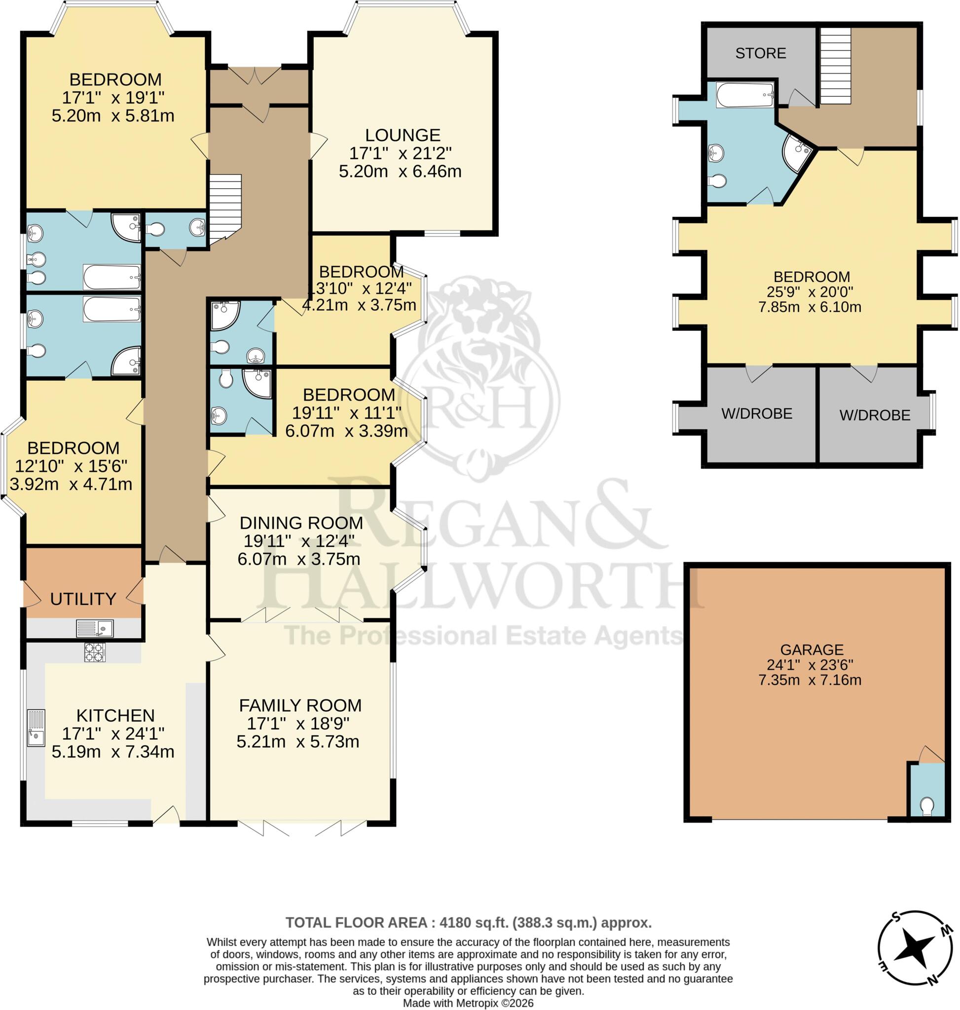 Orrell Road, Orrell, WN5 8HL floorplan