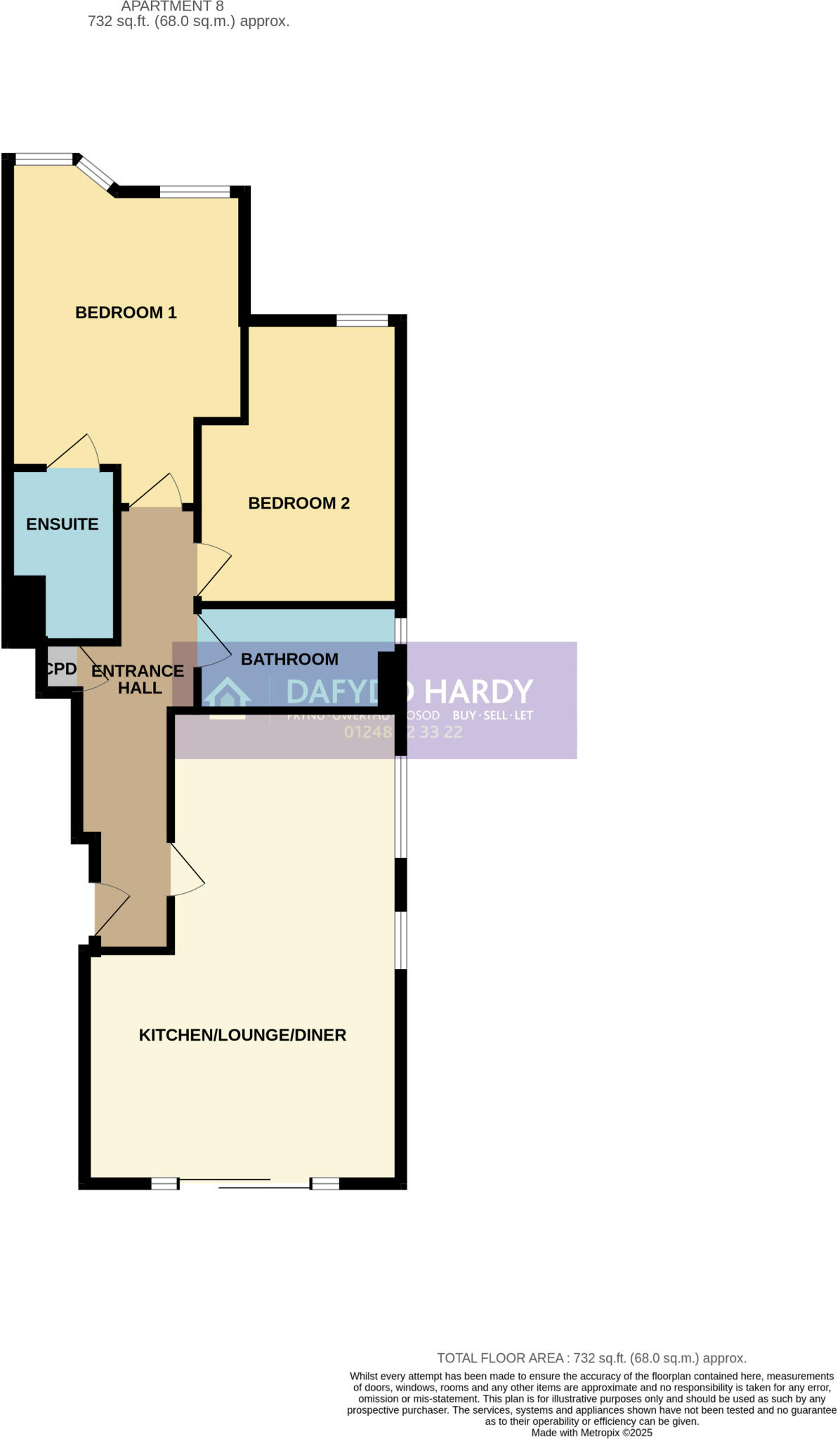 Cambrian Court, Conway Road, Penmaenmawr, Conwy, LL34 floorplan