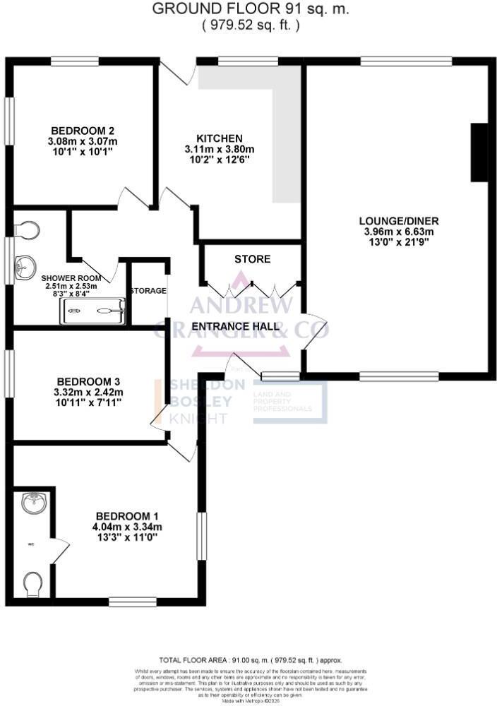 Cannam Close, Middleton, Market Harborough floorplan