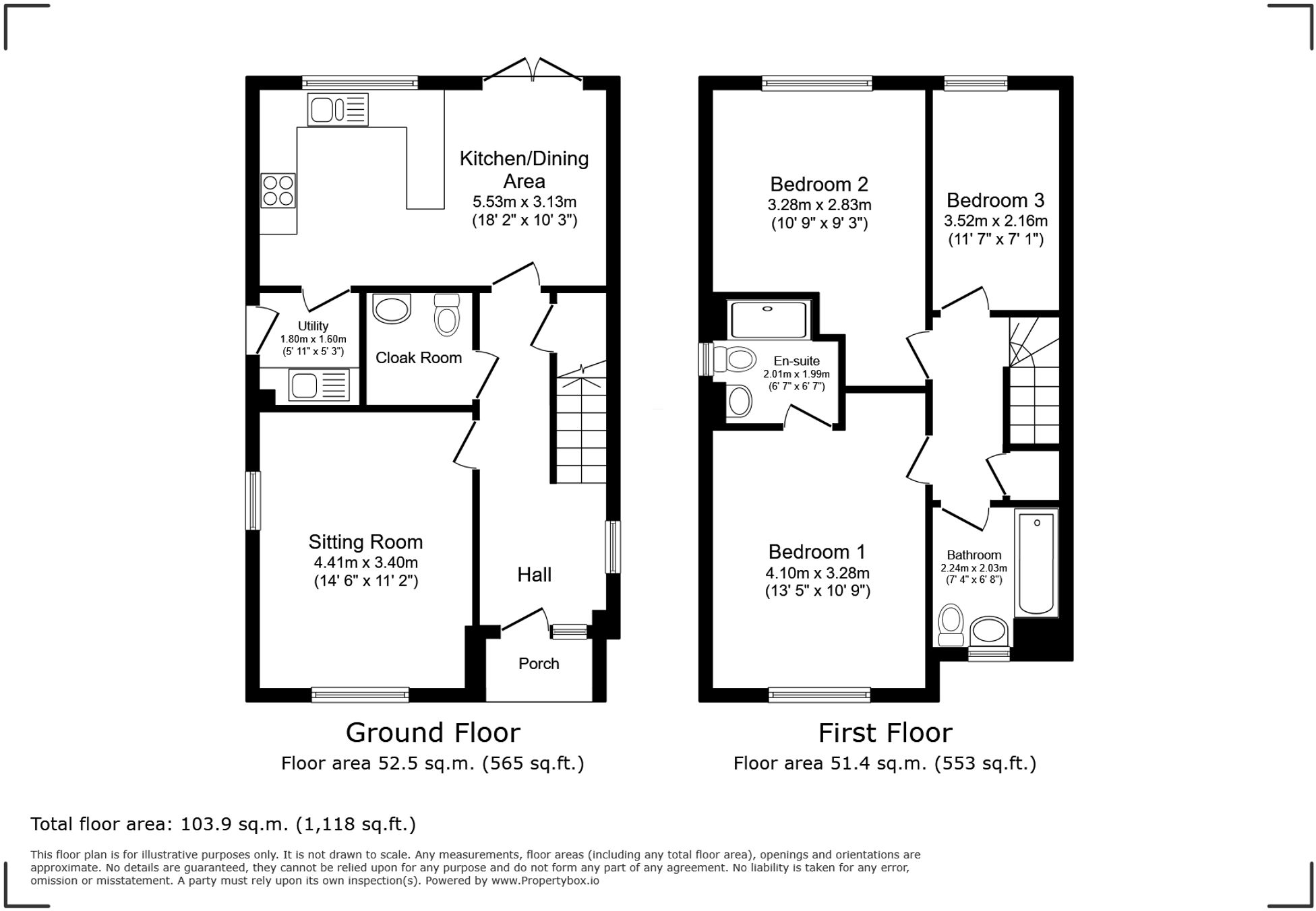 Meadow Drive, Oundle, PE8 floorplan