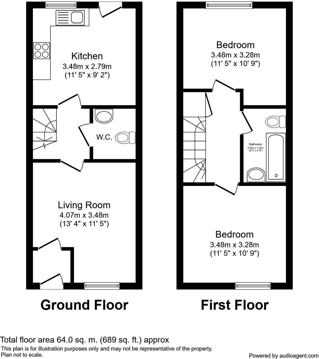 The Hedgerows, Eggborough, Goole, DN14 floorplan