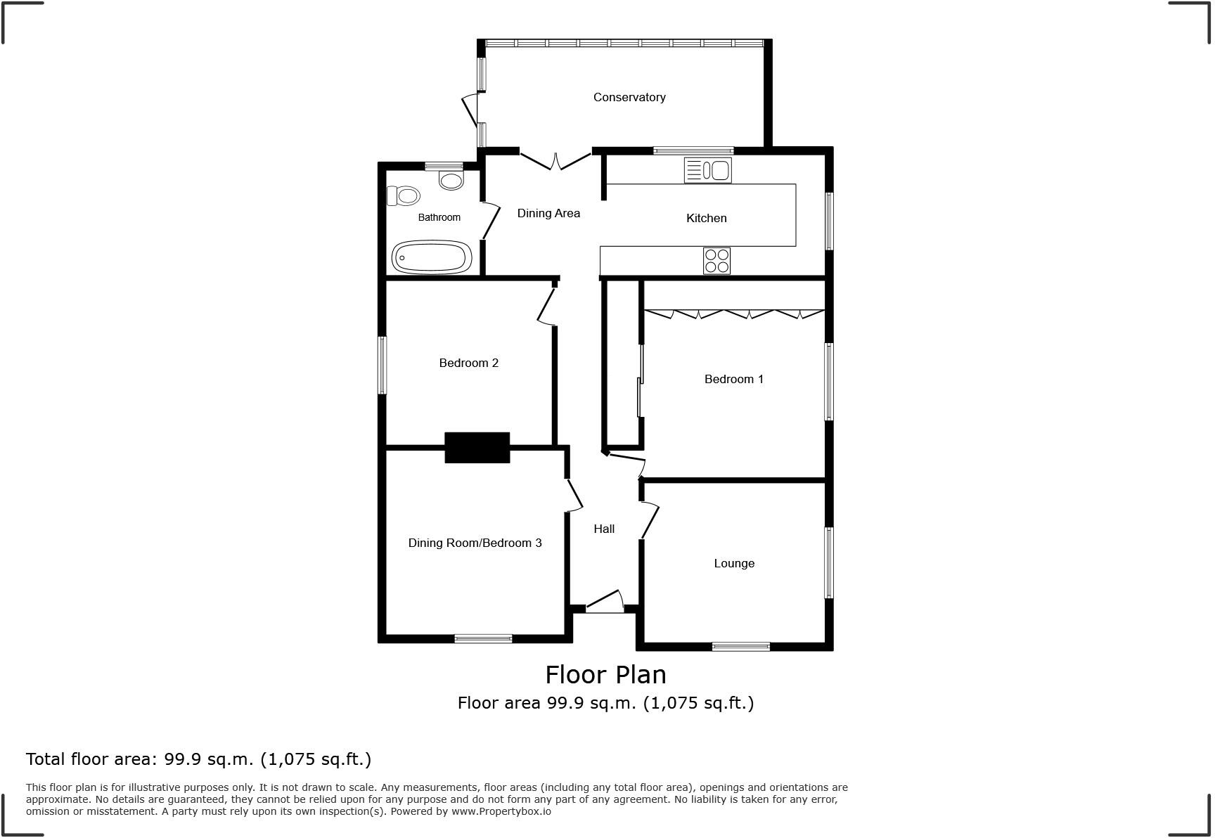 Old Vicarage Lane, Newtown, Newport floorplan