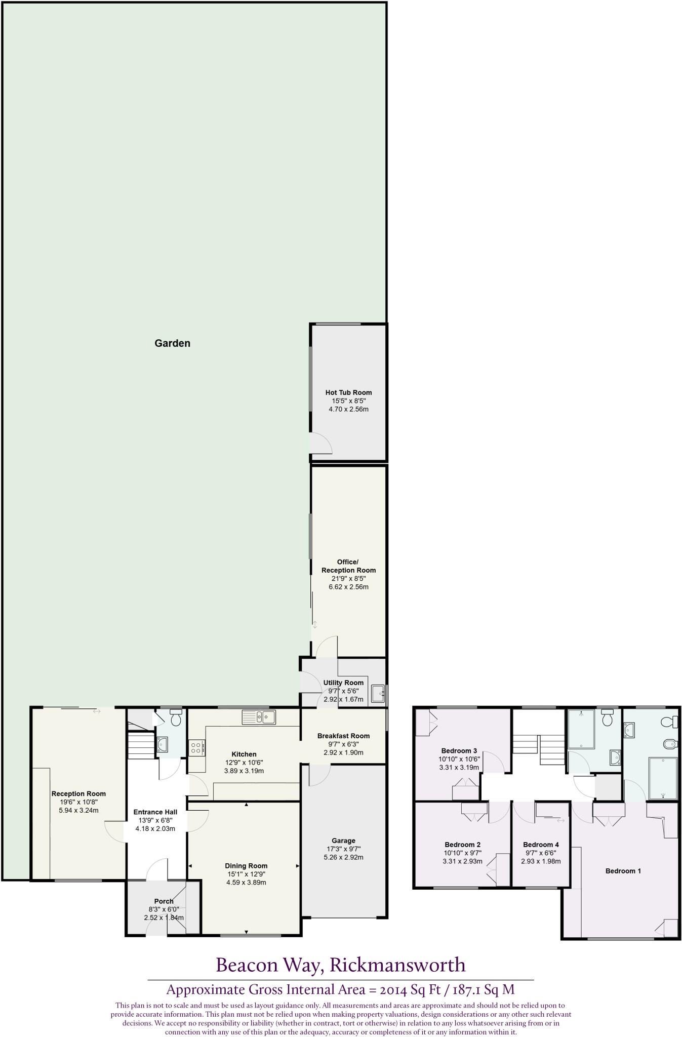Beacon Way, Rickmansworth floorplan