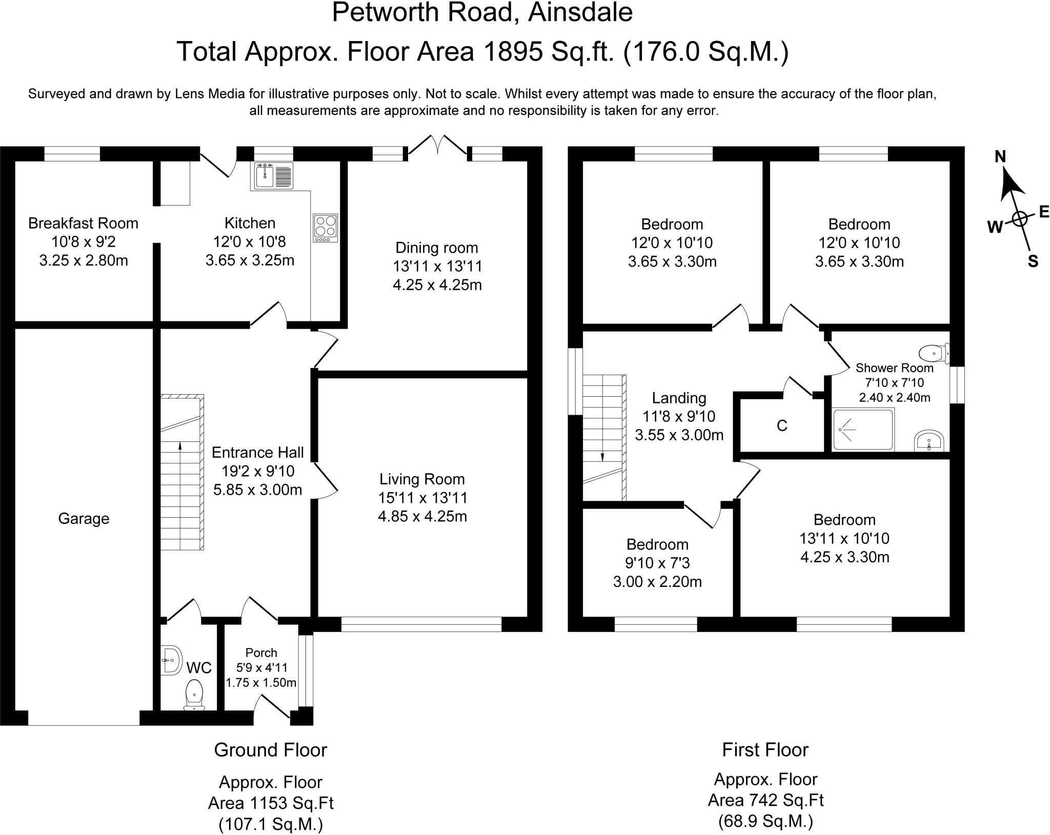 Petworth Road, Southport, Merseyside, PR8 floorplan