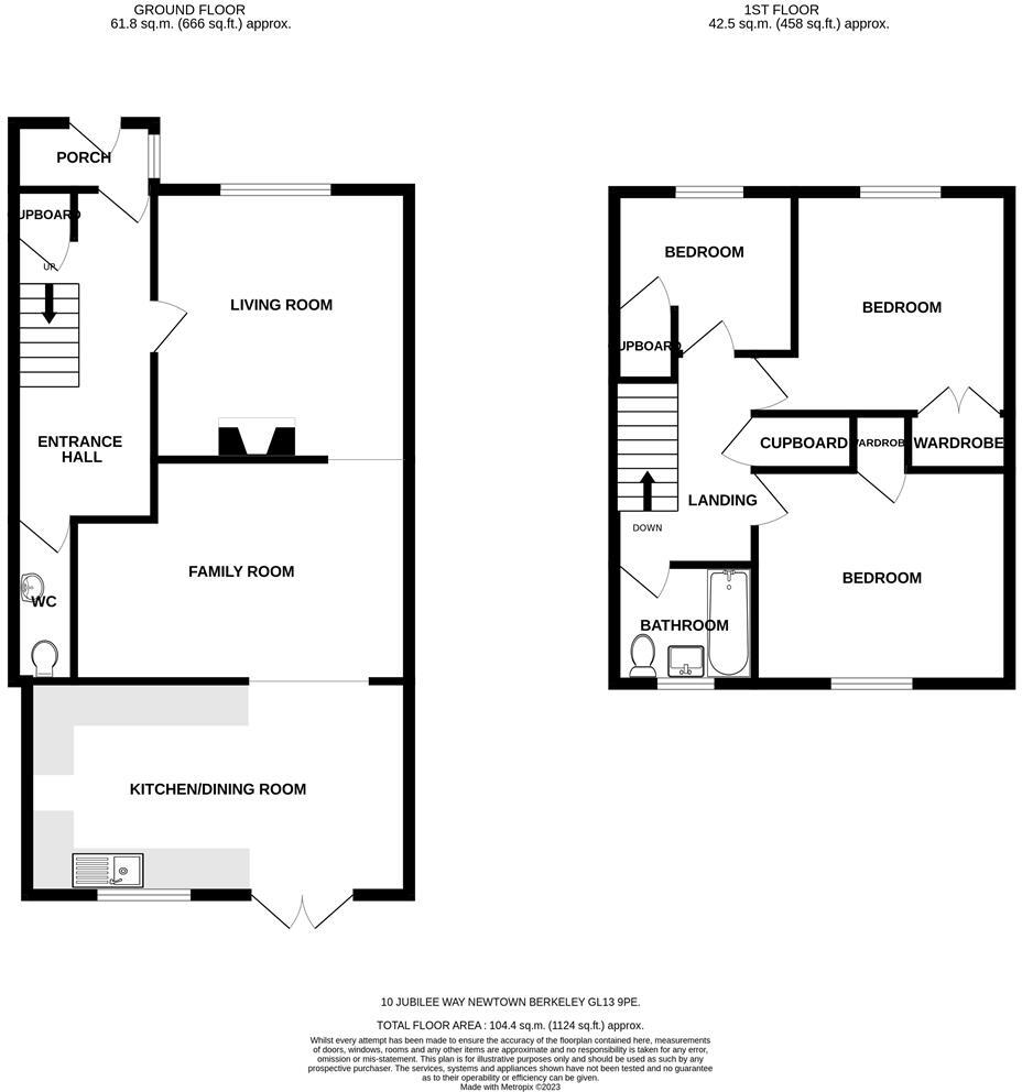 Jubilee Way, Newtown floorplan