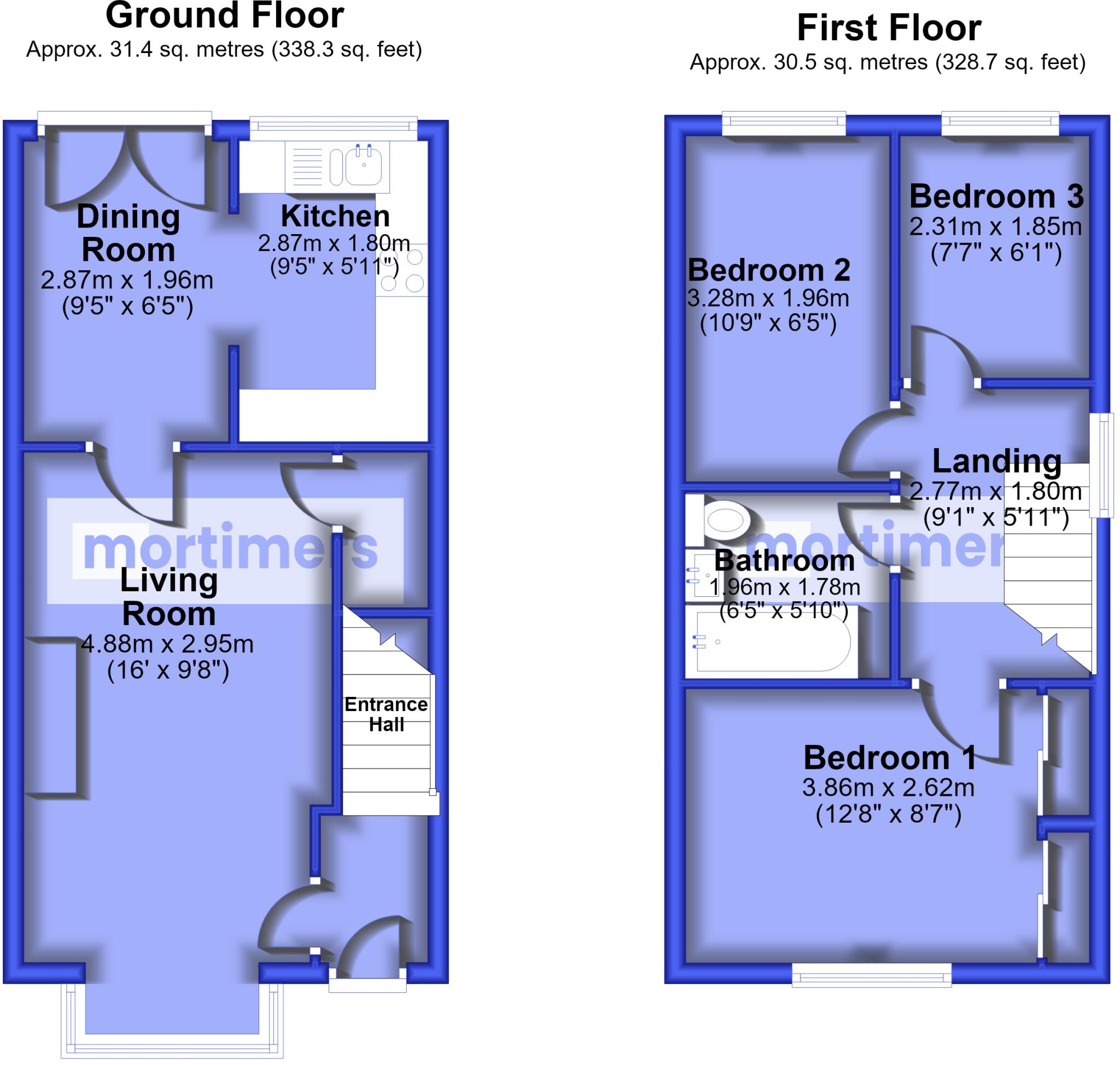 Collingwood, Clayton Le Moors, Accrington, Lancashire, BB5 floorplan