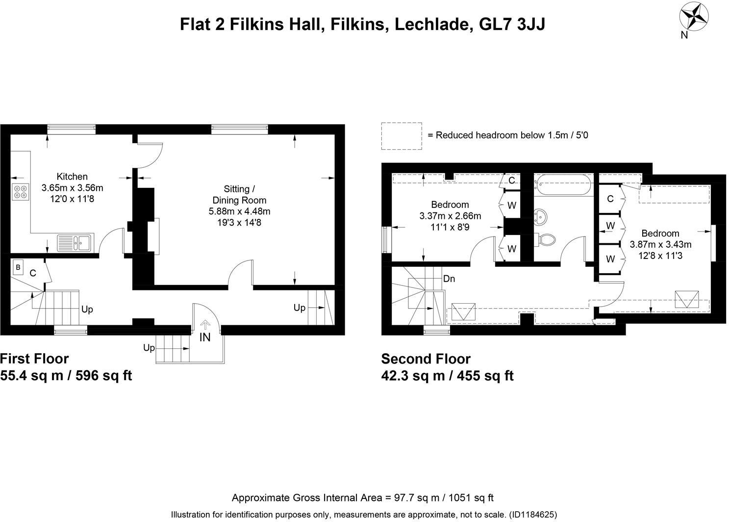 Filkins, Oxfordshire floorplan