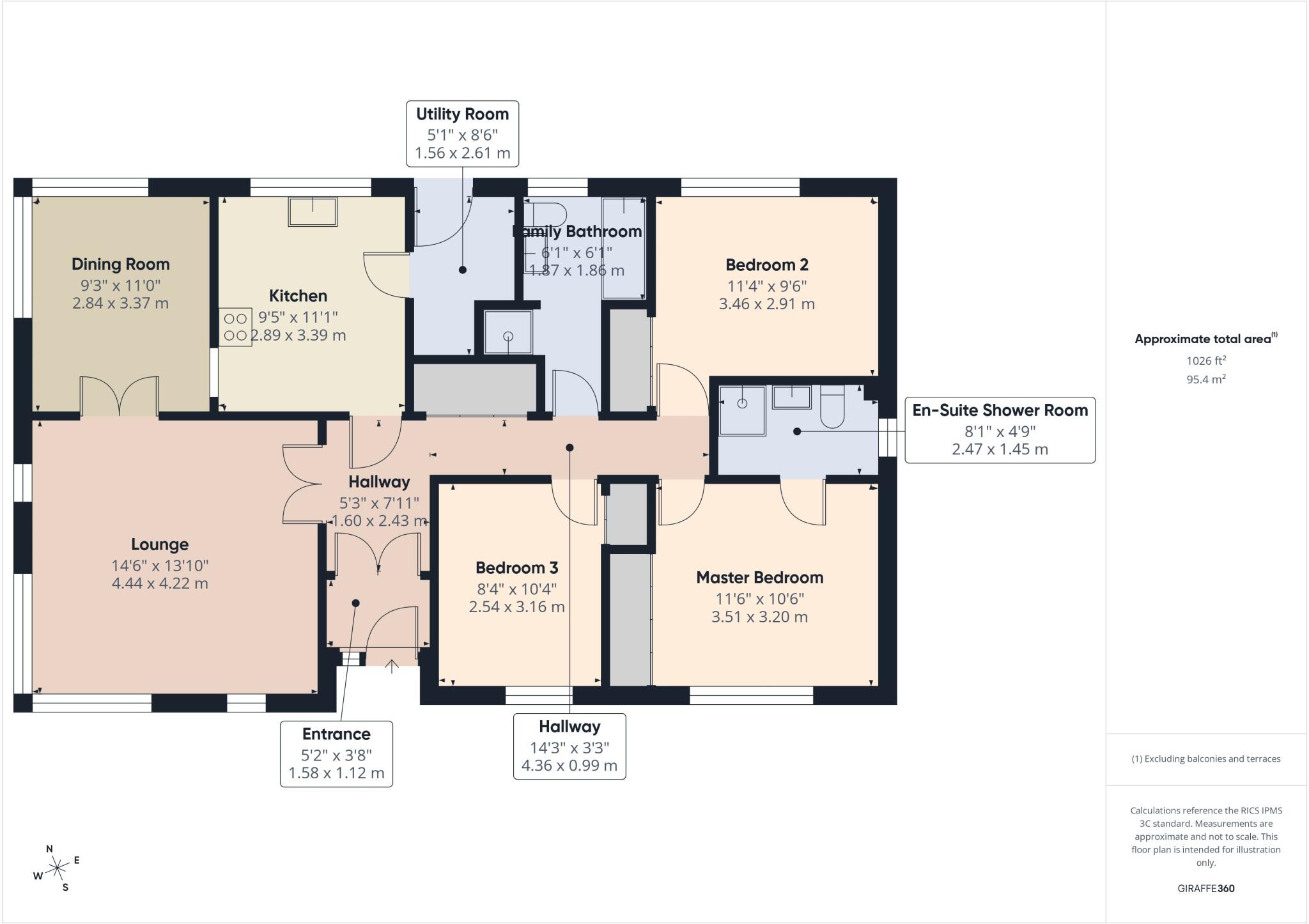 Cal Tara, Lochruan Road, Campbeltown floorplan