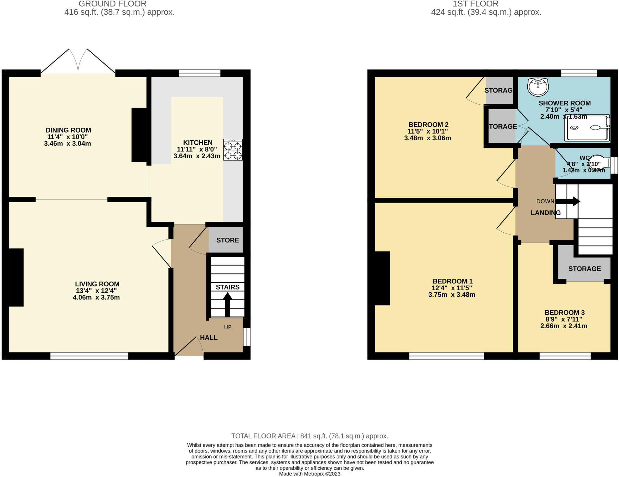 Broadhurst Avenue, Culcheth, WA3 floorplan