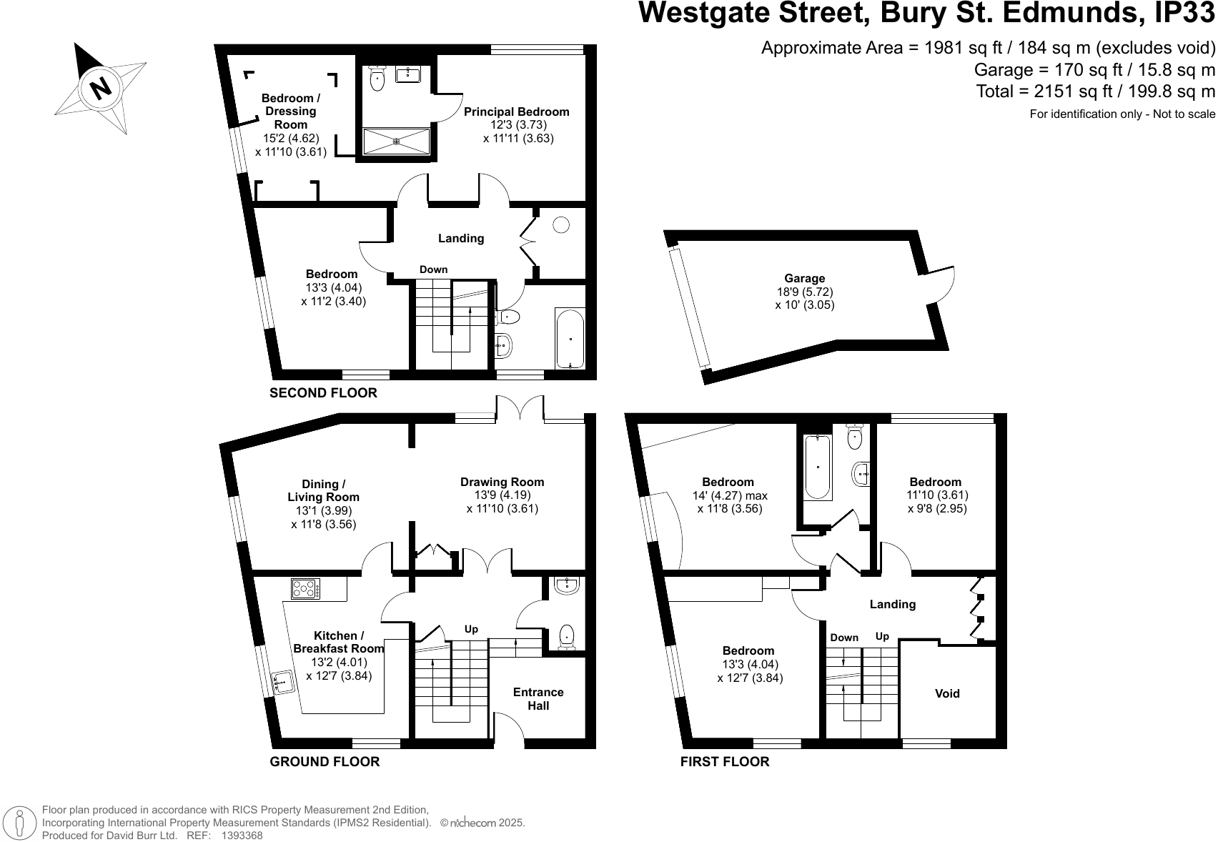 Bury St. Edmunds, Suffolk floorplan